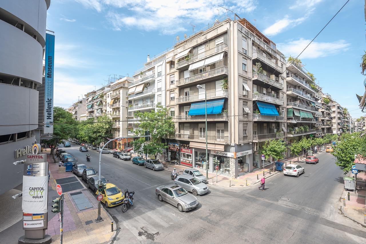 Victoria Queens Palace Apartments Athen Exterior foto
