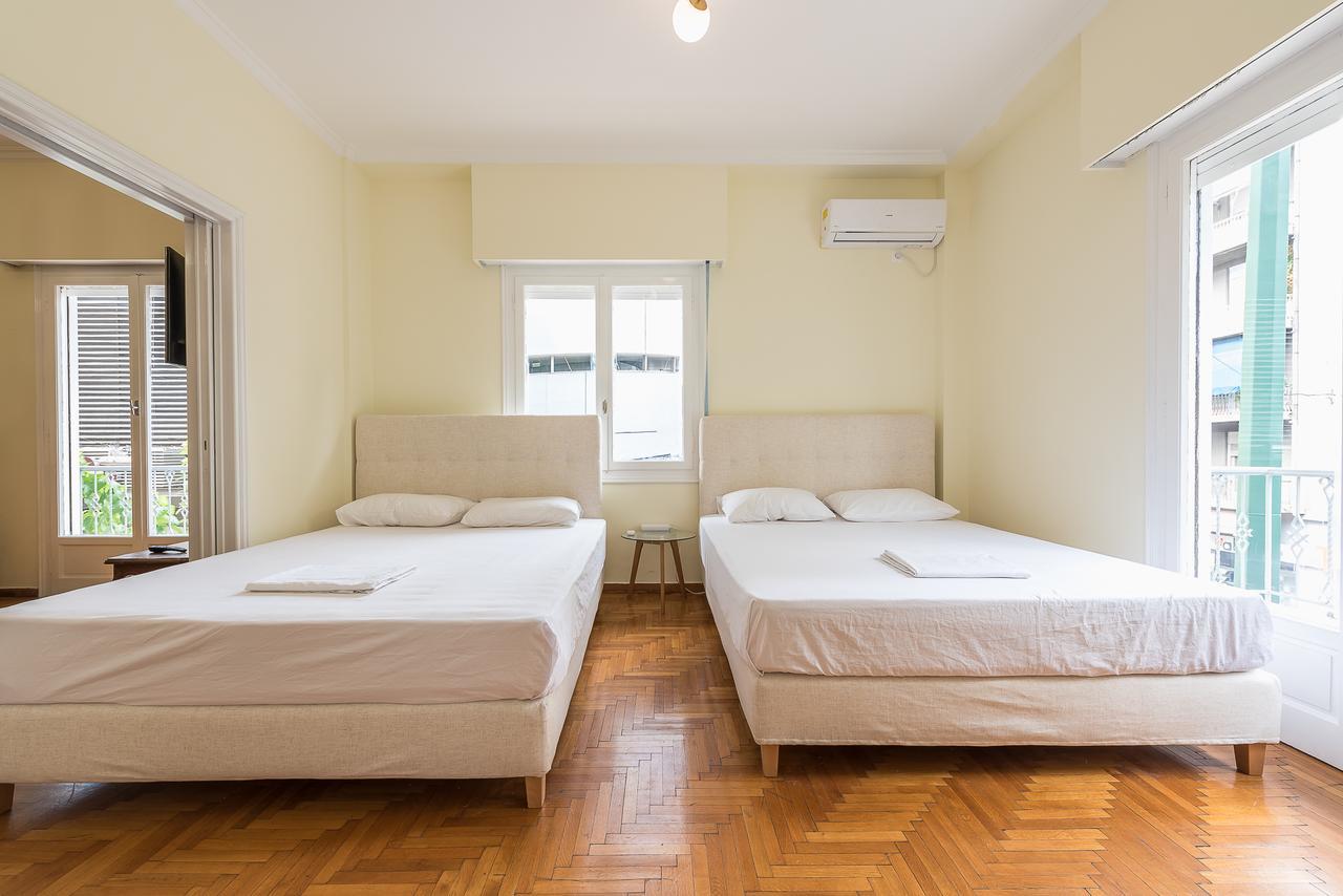 Victoria Queens Palace Apartments Athen Exterior foto